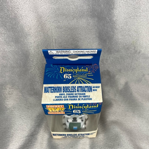Disneyland 65th Mickey Matterhorn Keychain- NIB - Picture 2 of 4